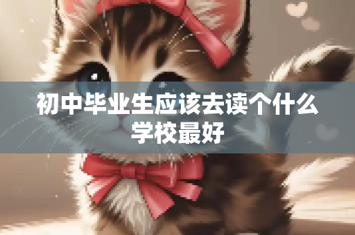 初中毕业生应该去读个什么学校最好