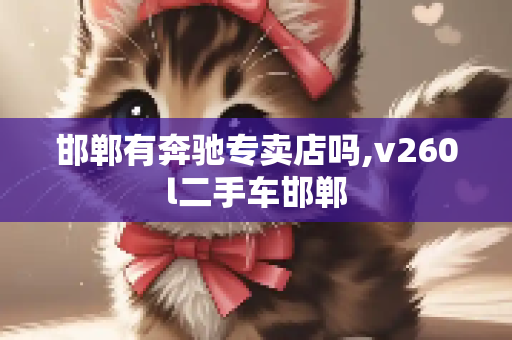 邯郸有奔驰专卖店吗,v260l二手车邯郸