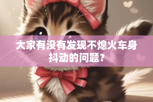 大家有没有发现不熄火车身抖动的问题？