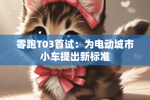 零跑T03首试：为电动城市小车提出新标准