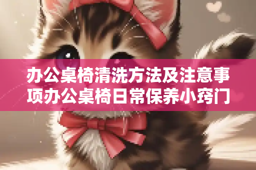 办公桌椅清洗方法及注意事项办公桌椅日常保养小窍门